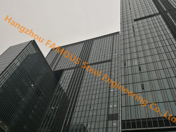 Κίνα Prefab κτήριο χάλυβα πλαισίων χάλυβα Multi-Storey/δομή χάλυβα που χτίζει το σύγχρονο σχέδιο για το γραφείο προμηθευτής