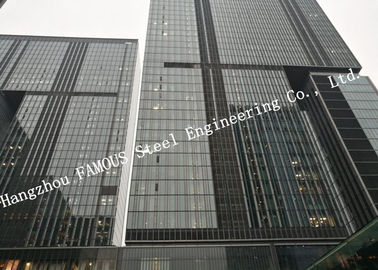 Κίνα Βερνικωμένη διπλάσιο κουρτίνα προσόψεων γυαλιού στρώματος που περιτοιχίζει το πολυ κτήριο χάλυβα ορόφων για την επιχειρησιακή λεωφόρο προμηθευτής