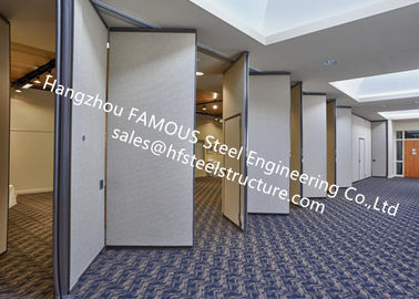 Κίνα Επιτροπή PVC που διπλώνει τις Soundproof συρόμενες πόρτες χωρισμάτων ακκορντέον πορτών για τη αίθουσα συνδιαλέξεων προμηθευτής