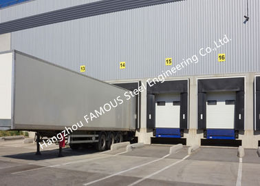 Κίνα Τμηματική σφραγίδα αποβαθρών φόρτωσης υφάσματος PVC που ανυψώνει τις βιομηχανικές πόρτες γκαράζ με τις μακρινές διαδικασίες προμηθευτής
