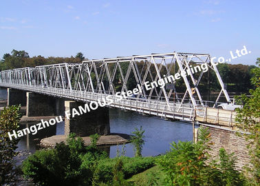 Κίνα Προσωρινή γαλβανισμένη γέφυρα της Bailey χάλυβα επιφάνειας υψηλής επίδοσης με τη χωρητικότητα βαριών φορτίων προμηθευτής
