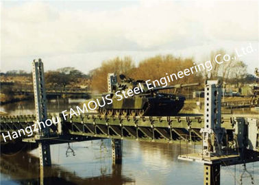 Κίνα Σύγχρονη σχεδιασμένη στρατιωτική γέφυρα της Bailey δομών χάλυβα ύφους προσωρινή στρατιωτική για τη χρήση στρατού προμηθευτής
