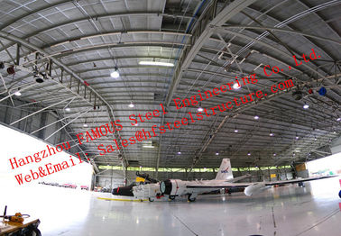 Κίνα Στεγανοποιήστε το μονωμένο προκατασκευασμένο υπόστεγο αεροσκαφών δομών χάλυβα για την ιδιωτική χρήση προμηθευτής