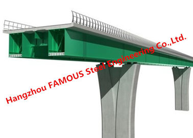 Κίνα Q460 δομική μορφωματική γέφυρα δοκών κιβωτίων χάλυβα με τη γρήγορη εγκατάσταση προμηθευτής