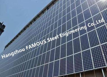 Κίνα Αερισμένα συστήματα προσόψεων τοίχων κουρτινών γυαλιού PV BIPV για τους ηλιακούς αναδόχους EPC προμηθευτής