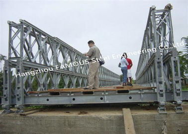 Κίνα Αμερικανικός τυποποιημένος συμπαγής τύπος 100 προκατασκευασμένη γέφυρα Equiv της Bailey χάλυβα προμηθευτής
