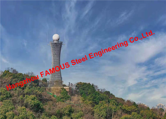 Κίνα Προσαρμοσμένη προκατασκευασμένη υψηλή ακρίβεια επεξεργασία καιρικών πύργων ραντάρ δομών χάλυβα προμηθευτής