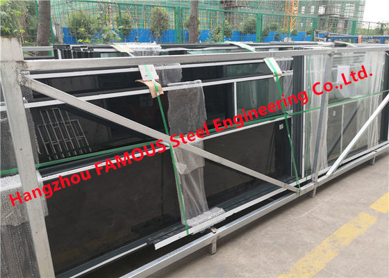Κίνα Louver ησυχαστήρων γυαλιού μπροστινός τοίχος κουρτινών καταστημάτων αλεξίπυρο PVDF προμηθευτής