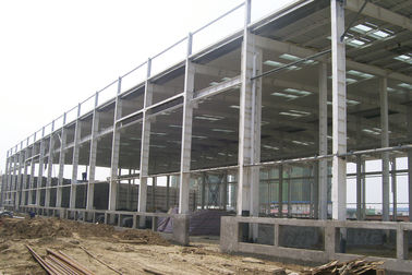 Κίνα Κατασκευασμένα κτήρια χάλυβα πολυ-έκτασης βιομηχανικά, βιομηχανικό εργαστήριο χάλυβα AutoCAD προμηθευτής
