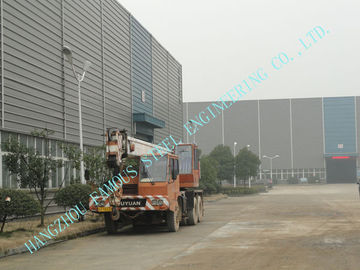 Κίνα Πολυ αετωμάτων προκατασκευασμένα ASTM έκτασης ελαφριά βιομηχανικά κτήρια πρότυπα 88 X 92 χάλυβα προμηθευτής