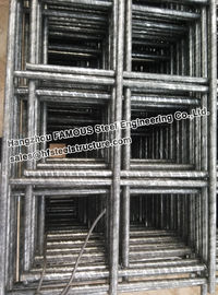 Κίνα Βιομηχανικές προκατασκευασμένες εμπορικές επίγειες πλάκες πλέγματος χάλυβα τετραγωνικές προμηθευτής