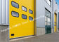 Κάθετα ανοίγοντας διαφανείς βιομηχανικές πόρτες γκαράζ με τις εύκαμπτες πόρτες παραθυρόφυλλων κουρτινών προμηθευτής
