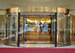Σύγχρονες ηλεκτρικές πόρτες προσόψεων γυαλιού Revoling για το ξενοδοχείο ή το ψωνίζοντας λόμπι λεωφόρων προμηθευτής