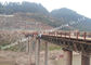 Προσαρμοσμένη προκατασκευασμένη σχέδιο μακροχρόνια έκταση κατασκευής γεφυρών της Bailey δομών χάλυβα προμηθευτής