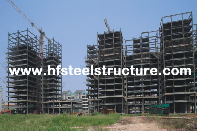 Βιομηχανικό προκατασκευασμένο χάλυβα κτήριο χάλυβα αποθήκευσης Multi-storey, 40FT GP, 20FT GP, 40HQ 0