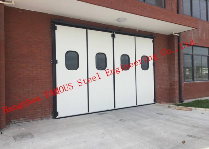 Ιδιωτικές προσαρμοσμένες βιομηχανικές πόρτες γκαράζ για την αποθήκευση αποθηκών εμπορευμάτων/κρύων δωματίων 0