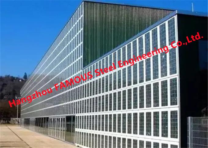 Το ηλιακό τροφοδοτημένο κτήριο ενσωμάτωσε το φωτοβολταϊκό διπλώνοντας τοίχο κουρτινών για το κτίριο γραφείων 0
