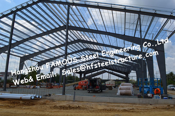 Προκατασκευασμένα βιομηχανικά κτήρια δομικού χάλυβα/κατοικημένη δομή χάλυβα που χτίζουν το γενικό ανάδοχο EPC 0
