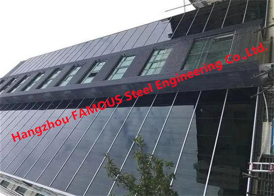 Κίνα Το ηλιακό τροφοδοτημένο κτήριο ενσωμάτωσε το φωτοβολταϊκό διπλώνοντας τοίχο κουρτινών για το κτίριο γραφείων προμηθευτής
