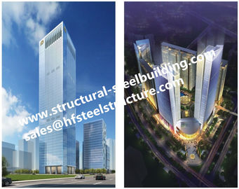 Κίνα Q345B Multi-storey prefab κτήρια χάλυβα για το κατοικημένο ξενοδοχείο και κατασκευασμένους τους γραφείο αναδόχους προμηθευτής