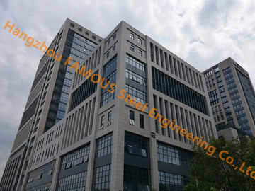 Κίνα Multi-storey κτήριο χάλυβα κτιρίου γραφείων με το σύστημα επένδυσης τοίχων κουρτινών γυαλιού προμηθευτής