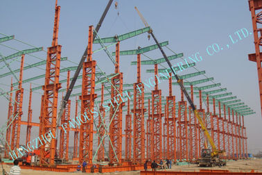 Κίνα Βιομηχανικά με χαλύβδινο σκελετό κτήρια ASTM, Prefab 75 X 120 κτήρια μετάλλων Multipan προμηθευτής