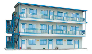Κίνα Δύο/τρία στρώμα φορητό Prefab σπίτι χάλυβα Recyling για την προσωρινή κατοικία προμηθευτής