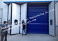 Αισθητικές αργιλίου πόρτες γκαράζ κραμάτων βιομηχανικές που διπλώνουν για την αποθήκη εμπορευμάτων, απλή εγκατάσταση προμηθευτής
