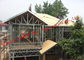 Γαλβανισμένη βίλα οικοδόμησης επιφάνειας ελαφριά προ-κατασκευασμένη χάλυβας για την κατοικία προμηθευτής