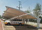 Prefab υπόστεγο γκαράζ χώρων στάθμευσης αυτοκινήτων υλικού κατασκευής σκεπής δομών μεμβρανών χάλυβα πανιών PVDF προμηθευτής