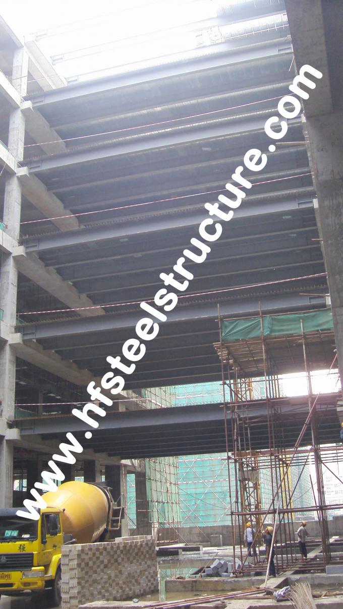 Σκληρή και ανθεκτική, καυτή εμβύθιση που γαλβανίζονται, βιομηχανικό αδιάβροχο Multi-Storey κτήριο χάλυβα 2