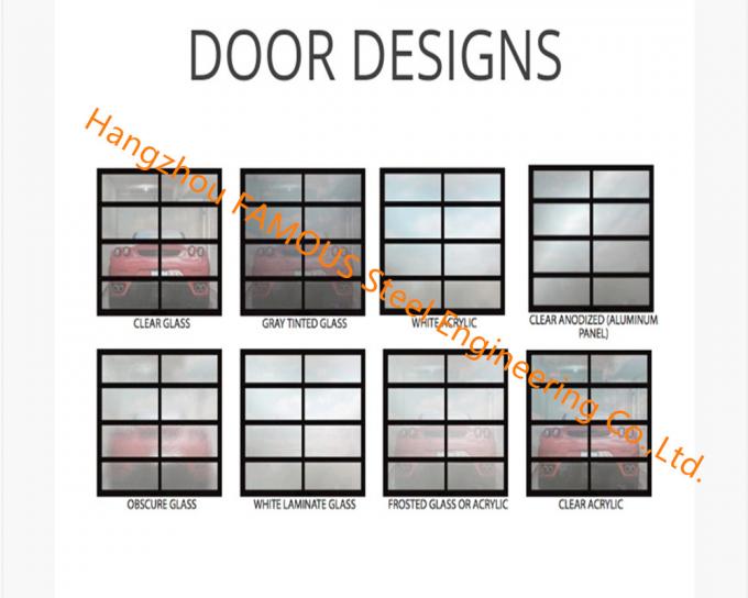 Κυλώντας προσαρμοσμένη πόρτα διαφανής πόρτα πλαισίων αργιλίου με τη μετριασμένη επιτροπή γυαλιού 0
