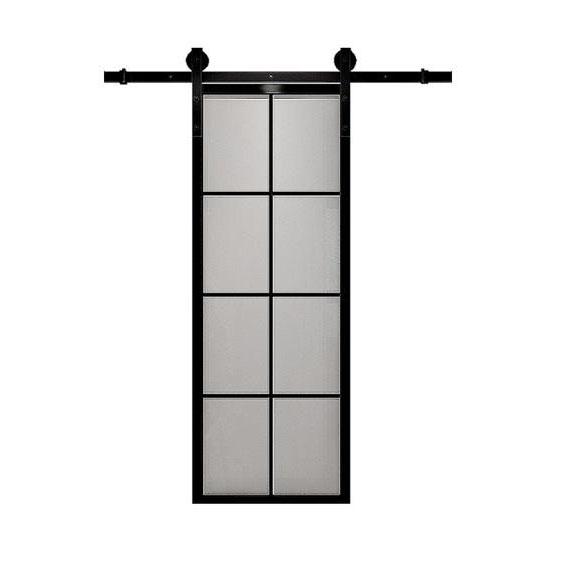 Συρόμενη πόρτα σιταποθηκών γυαλιού για το εσωτερικό δωμάτιο λουτρών κουζινών σπιτιών 0