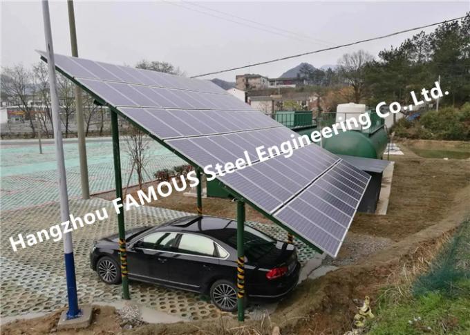 Ενέργεια που παράγει το δομή φωτοβολταϊκό αργίλιο ηλιακό PV Carports επιτροπής 0