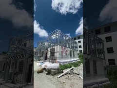 Τα τυποποιημένα ελαφριά γαλβανισμένα μετρητής στηρίγματα της Αυστραλίας προσάρμοσαν την ελαφριά εύκολη εγκατάσταση σπιτιών βιλών χάλυβα