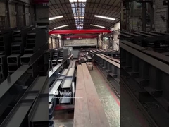 H δομή χάλυβα συγκολλημένη με δέσμη κατασκευή γερανό διάδρομο ράβδος ζεστή έλαση