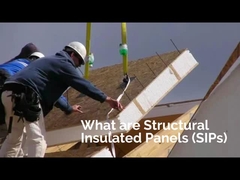 Διαρθρωτικά μονωμένα πάνελ OSB EPS PU XPS PIR Sandwich Wall SIP